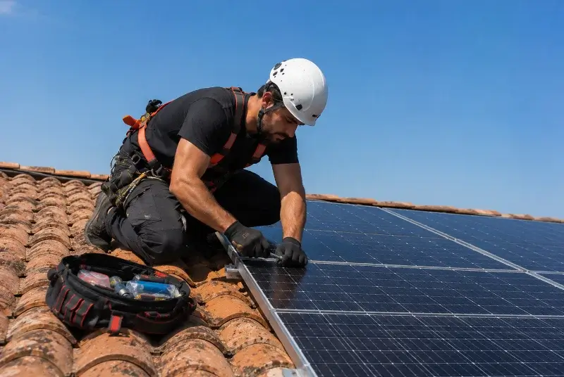 Maintenance et monitoring de panneaux solaires à Grenade-sur-l'Adour